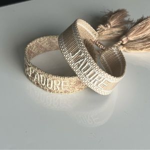 Christian Dior Bracelet Set